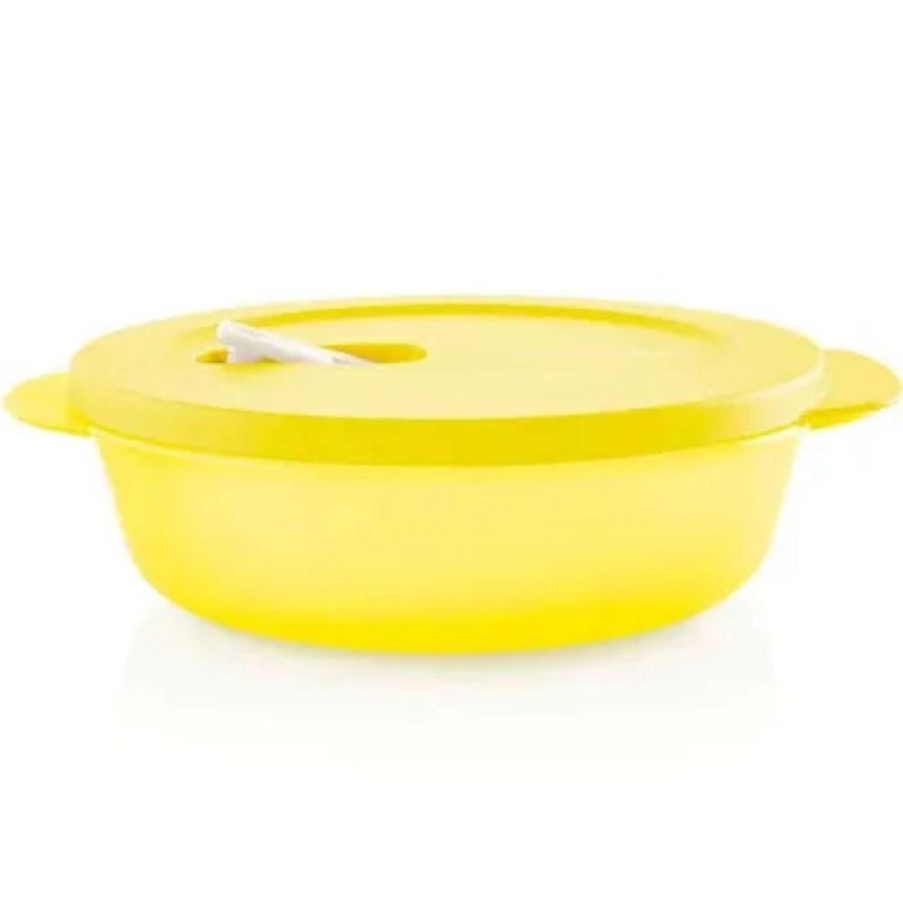 Tupperware 4¹/4 Cup Round CrystalWave Container